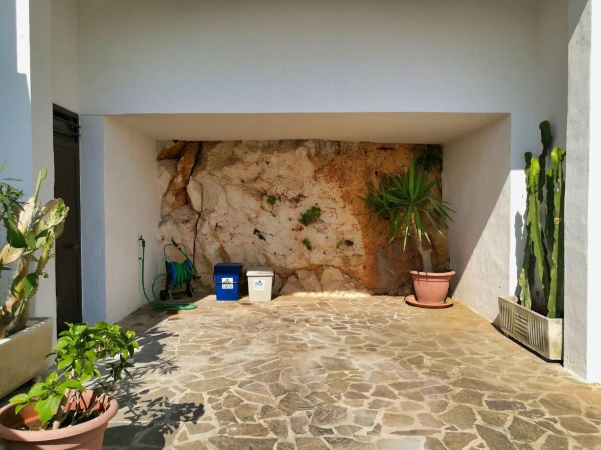 Marina Di Andrano - Alisso, Casa Vista Mare Con Parcheggio Privato E Wifi Villa Luaran gambar